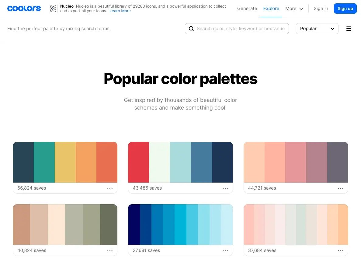 设计师都爱用！51 个免费配色工具推荐：配色参考、技巧及灵感| Eagle 博客