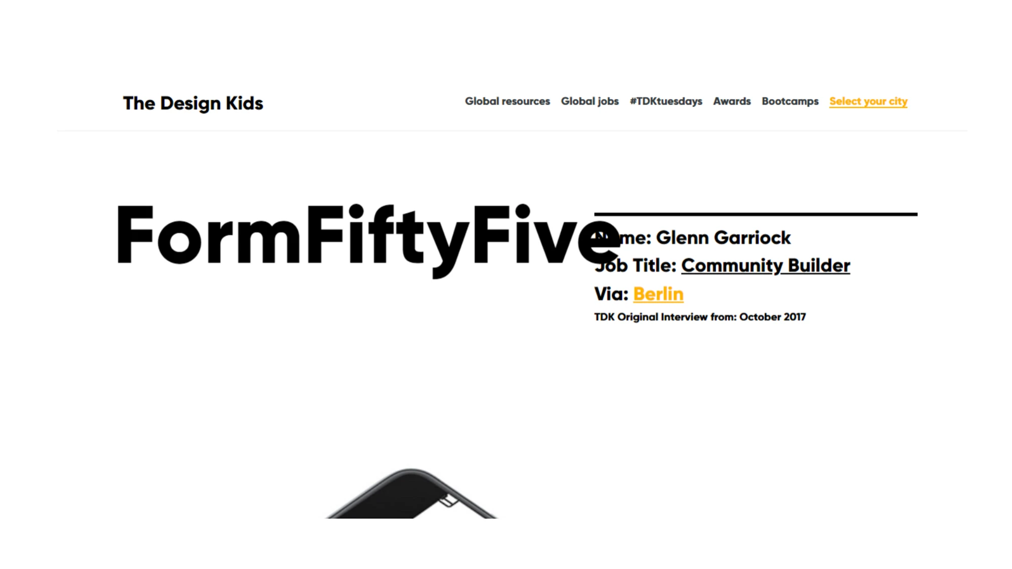 Image from FormFiftyFive