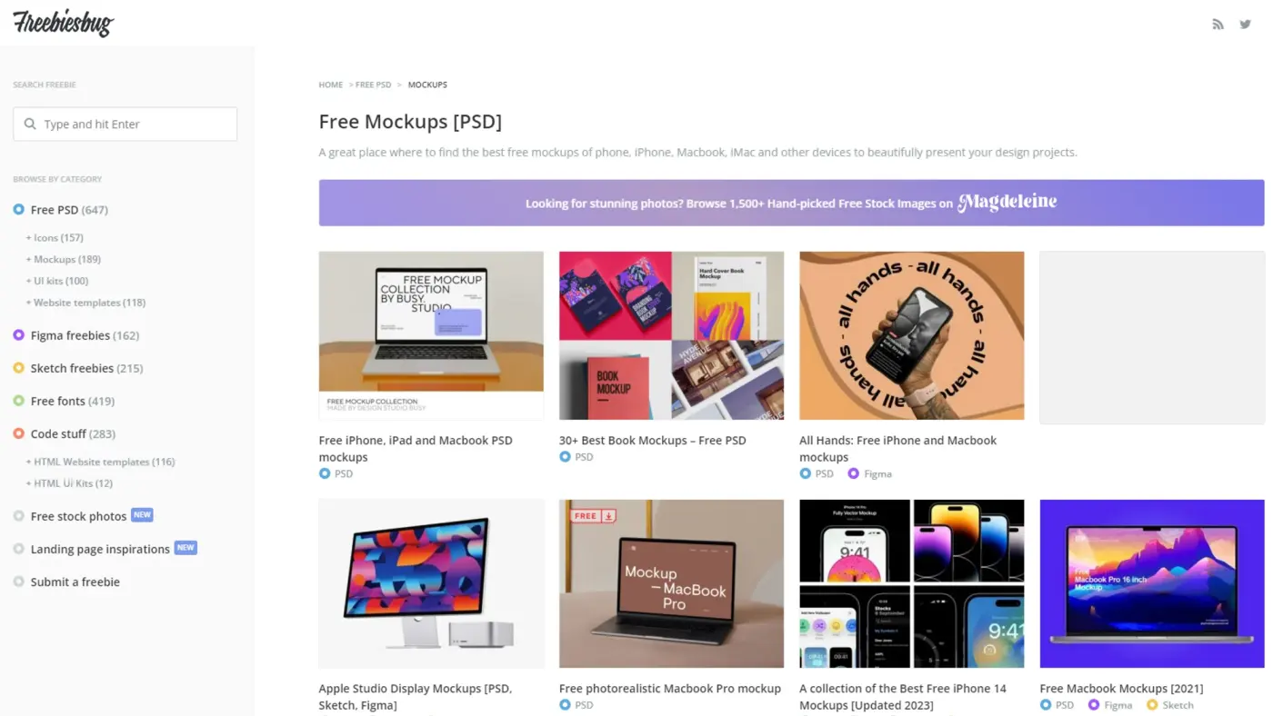 Top Free Mockup Sites for Designers - 2024's Essential Guide
