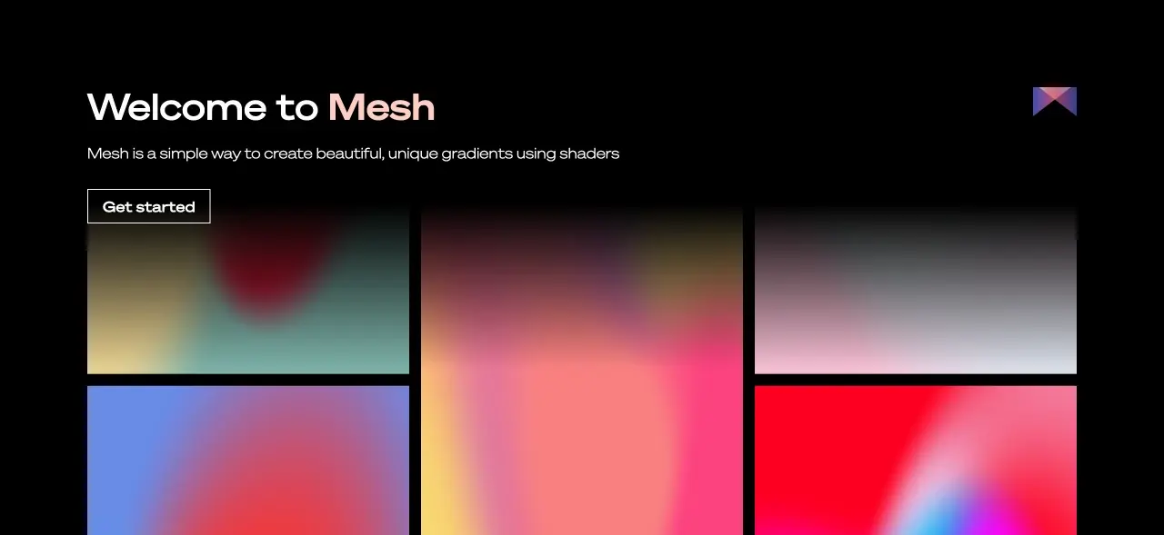 Free Mesh Gradient Collection
