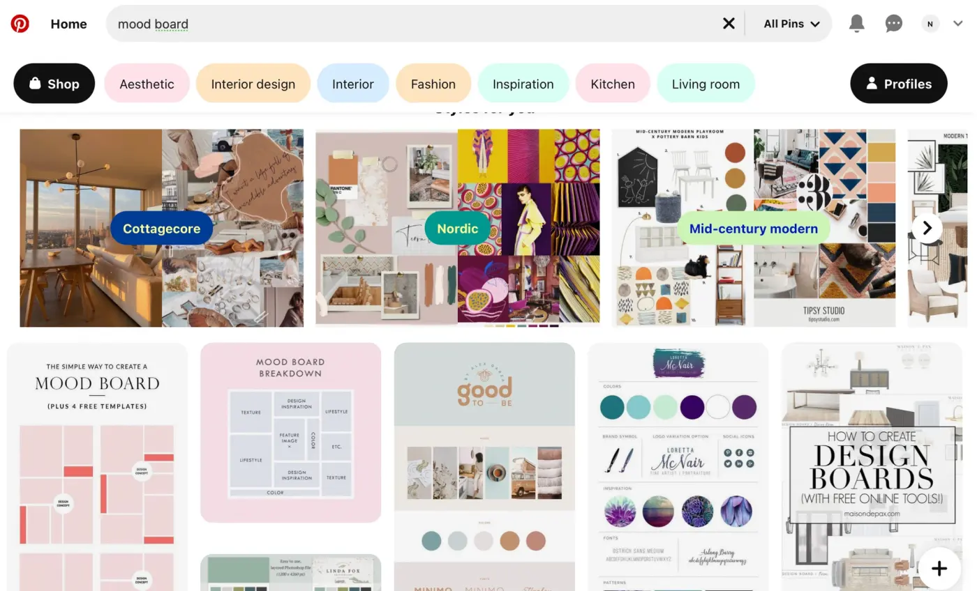 Create a Professional Moodboard Online