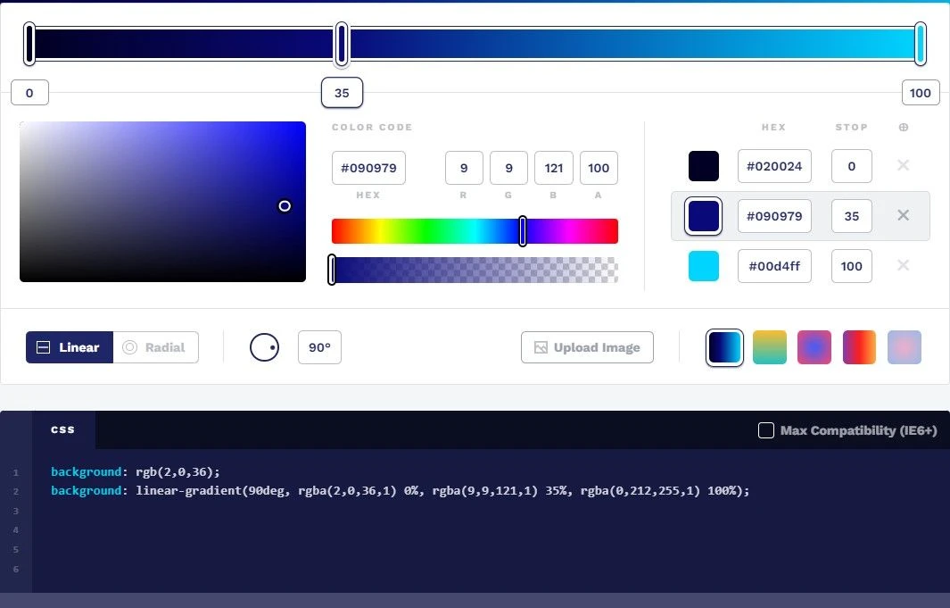 Image from cssgradient.io