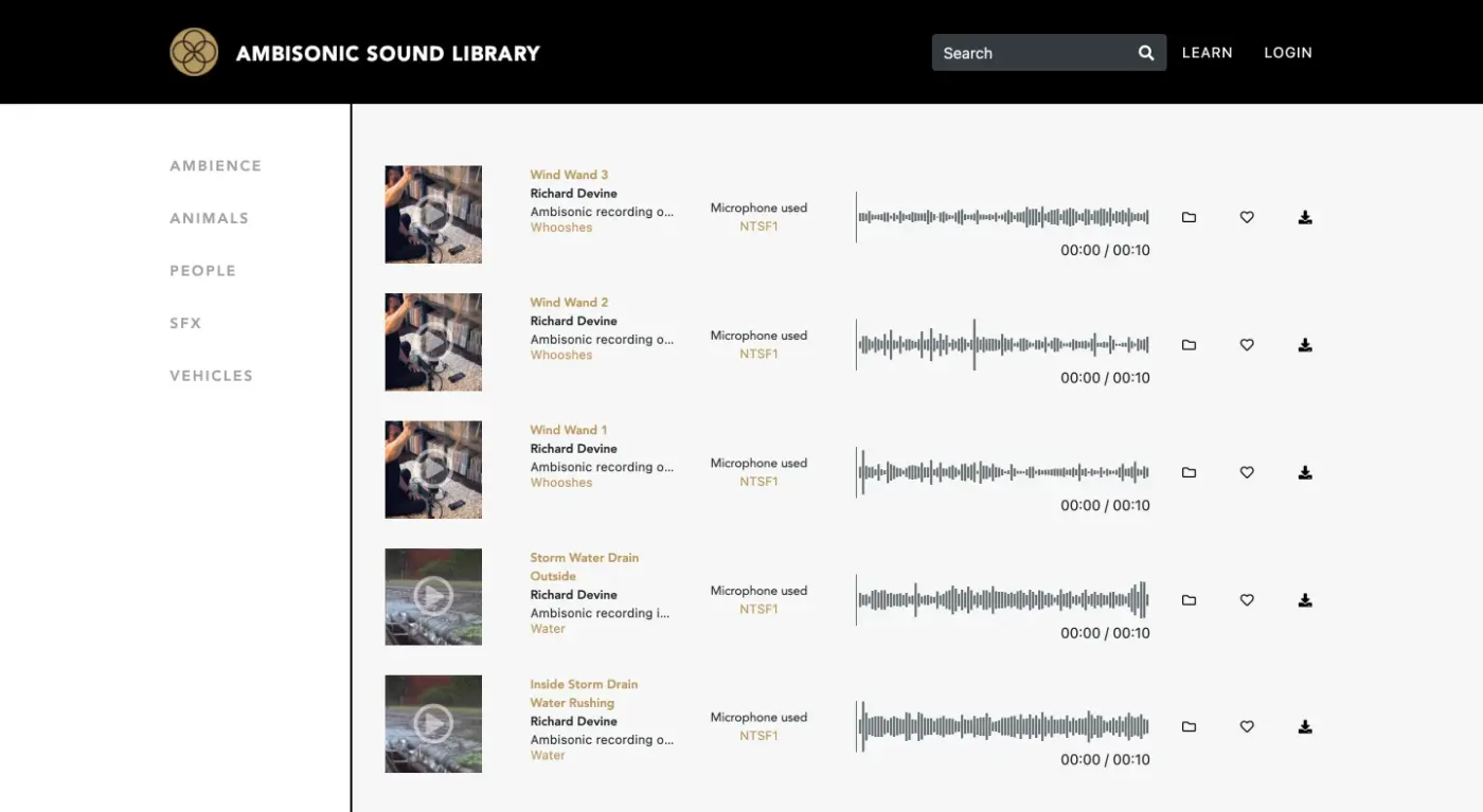 Sound Library