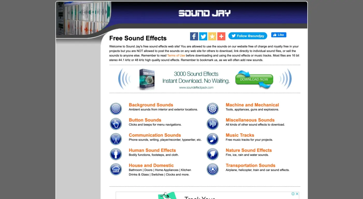 Best websites to find free Royalty-free Sound effects